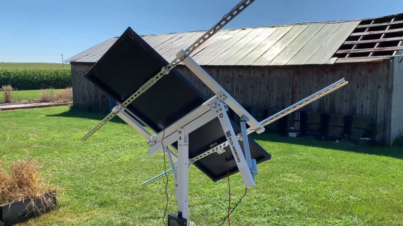 Installing a Single Axis Solar Tracker